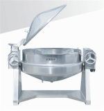 Manual Inclinable tilting cooking pot with lid